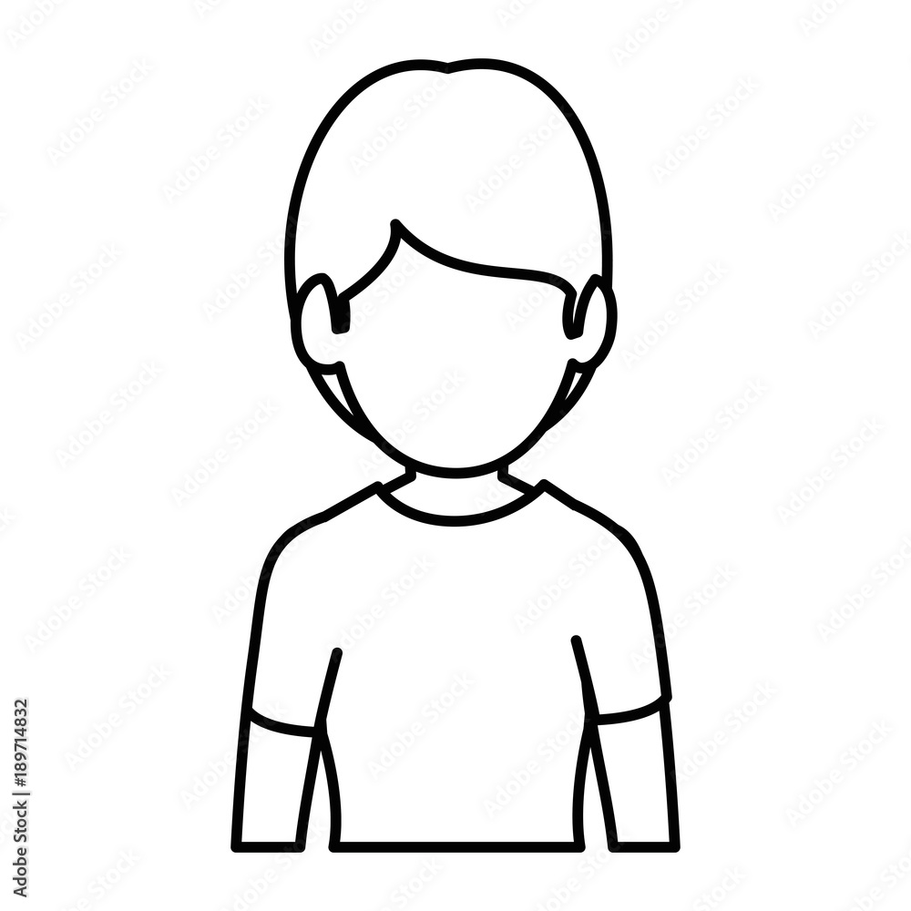 young man avatar character young man avatar character