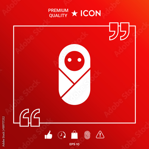 Infant, neonate, newborn icon