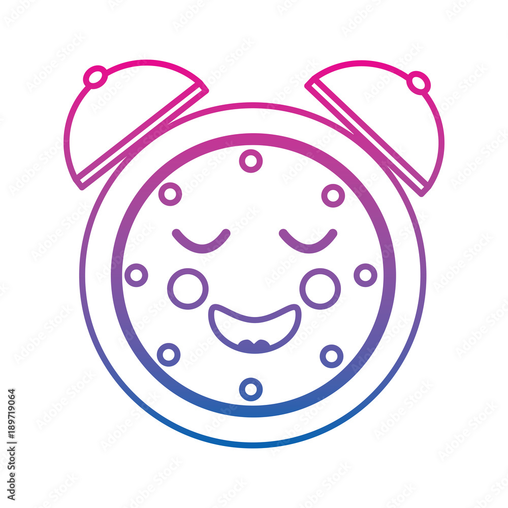 happy clock kawaii icon image vector illustration design happy clock kawaii icon image vector illustration design