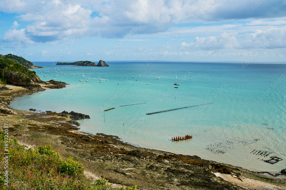 Fototapeta premium Cancale, ille-et-vilaine, brittany, France