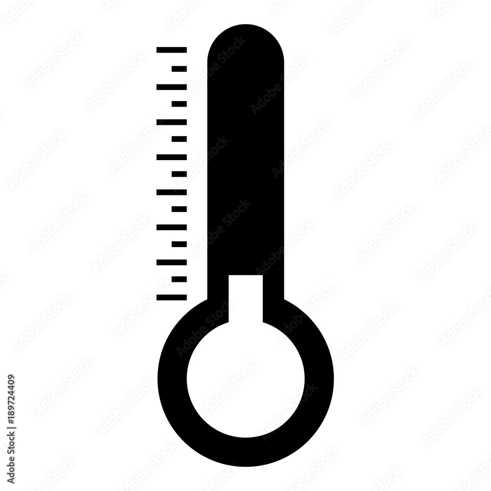 thermometer measure temperature icon thermometer measure temperature icon