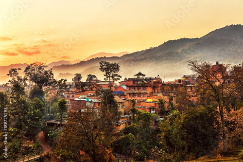 Panauti, Early Morning, Nepal photo