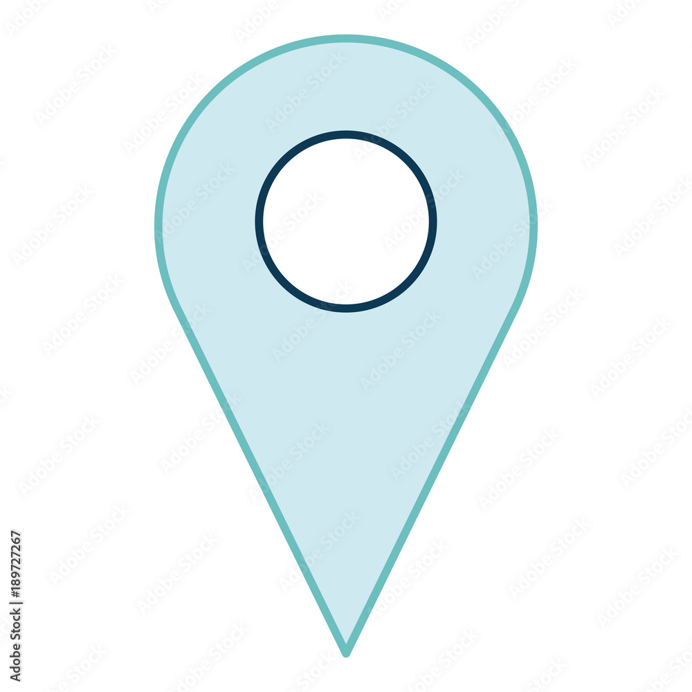 pin pointer isolated icon pin pointer isolated icon