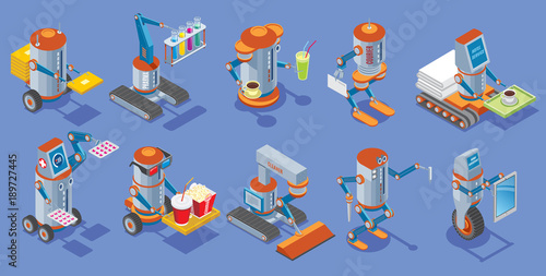 Isometric Robots Collection