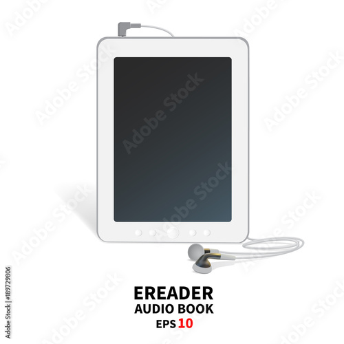 audiobook with headphones