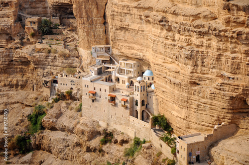 St. George's Monastery at Wadi Qelt photo