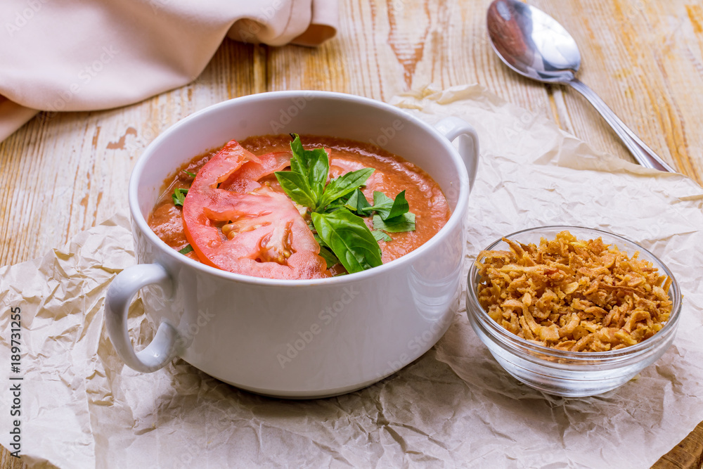 Cream of tomato soup Cream of tomato soup