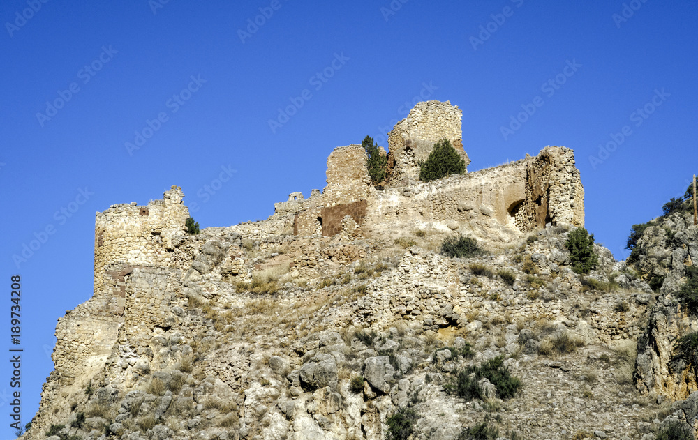 Santa Croche Castle,  Albarracin,  Teruel  Spain