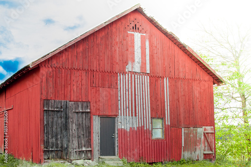 swedish old barn
