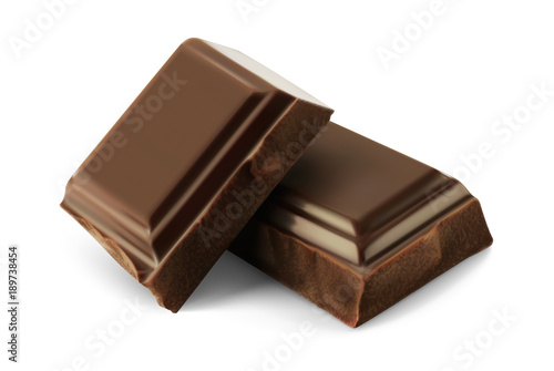 Carré de chocolat vectoriel 2