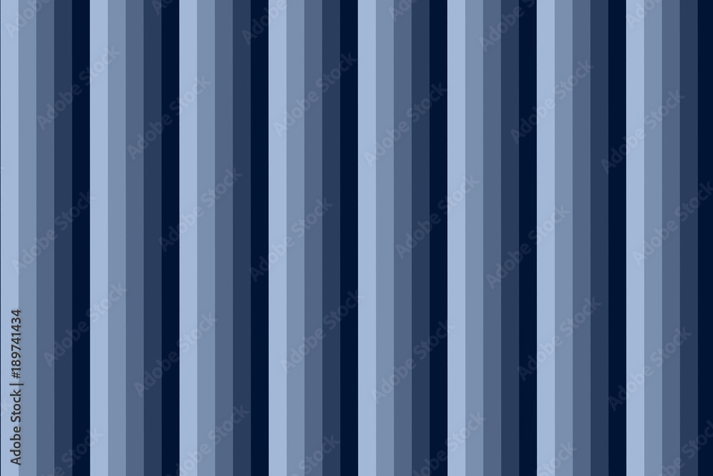 Obraz premium gradient gray blue dark stripes effect metal ribbed monochrome style
