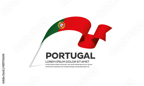 Portugal flag background