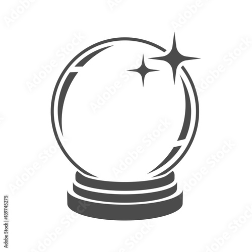 Crystal Ball vector illustration