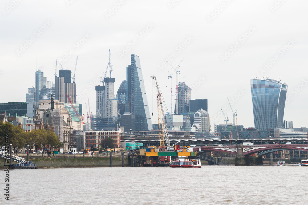 London City And Thames River