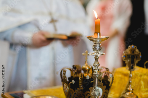 orthodox church religion wedding ceremony © LElik83