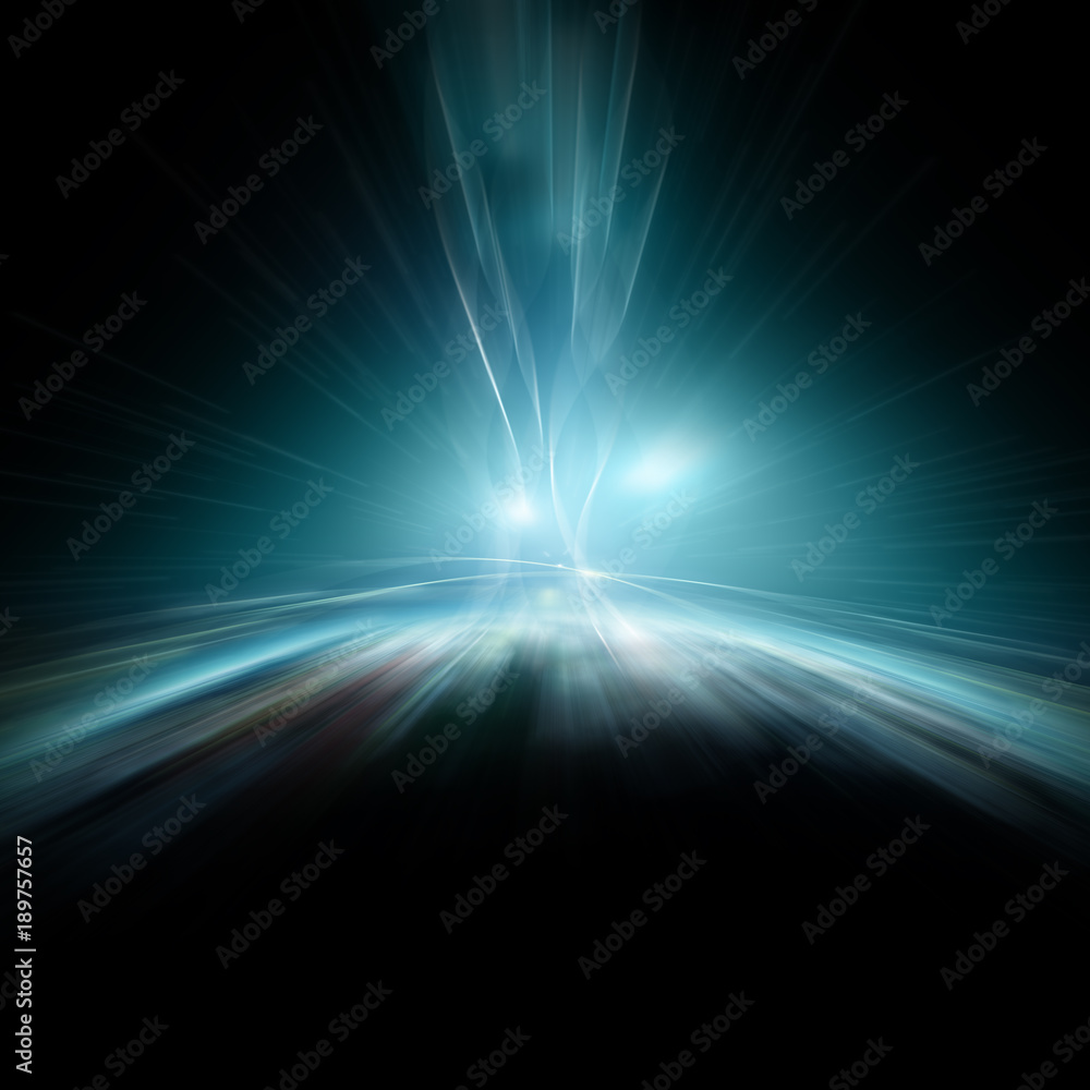 Obraz premium Abstract blue background
