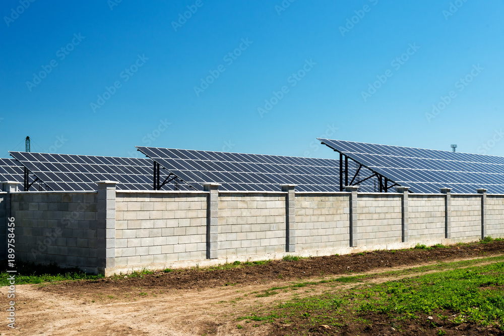 Solar panel, photovoltaic, alternative electricity source - selective focus, copy space Solar panel, photovoltaic, alternative electricity source - selective focus, copy space