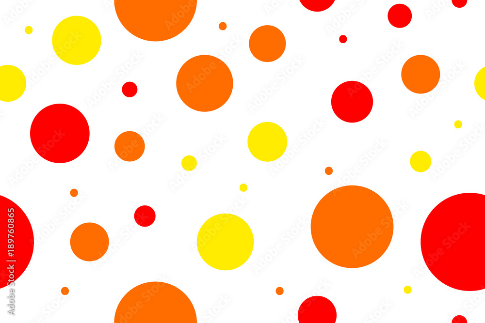 pattern with color circles pattern with color circles