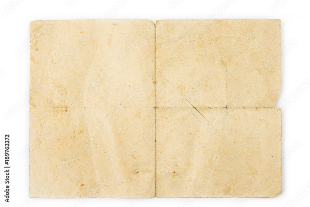 Old vintage blank paper. Texture concent for backgrounds