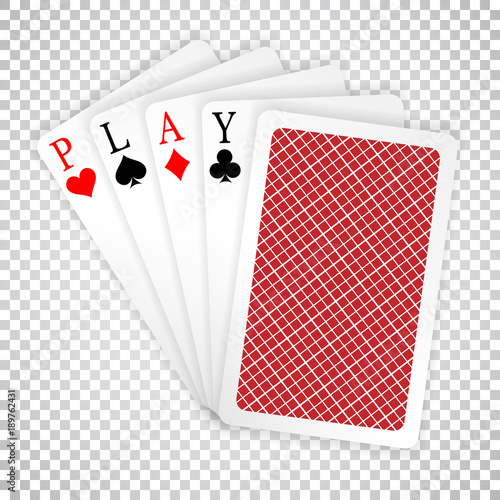 Play word aces poker hand fly and one closed playing cards suits. Winning poker hand