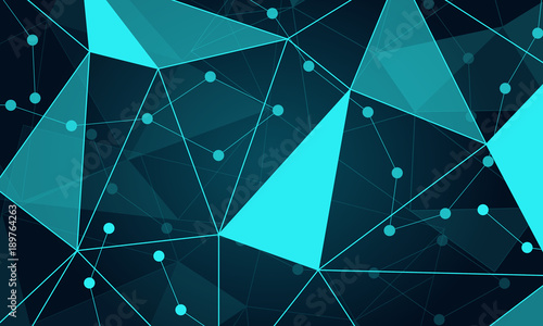 triangular Sci-Fi background