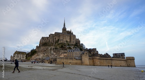 Wallpaper Mural mont saint michel with low tide  Torontodigital.ca