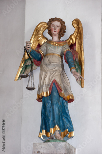 Engel in der Michaelskirche in Veringendorf