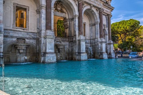 Acqua Paola fountain in Rome