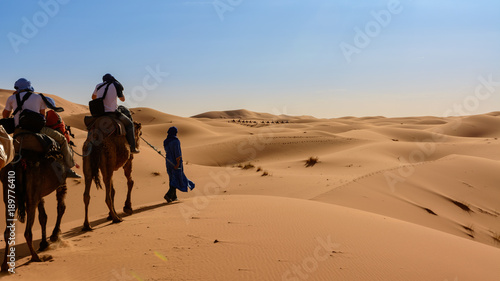 Fototapeta Wydmy Erg Chebbi. Sahara