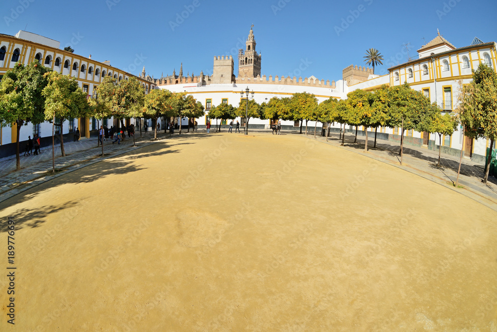Plaza Patio de Banderas (Sevilla, Spain)