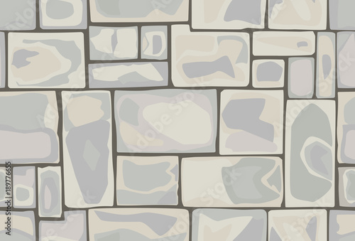 seamless pattern of stones
