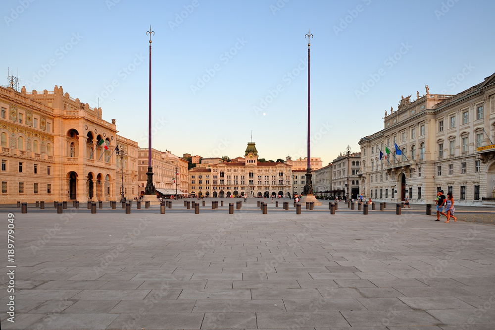 Trieste Piazza Unità d'Italia