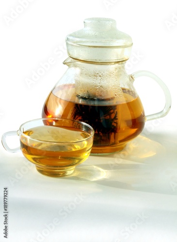 infusing hot tea as tasty beverage 