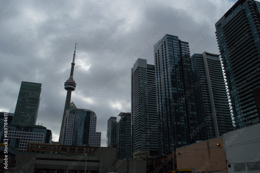 Fototapeta premium Toronto canada skyline