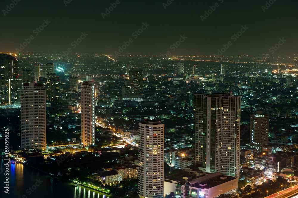 Bangkok Thailand at night
