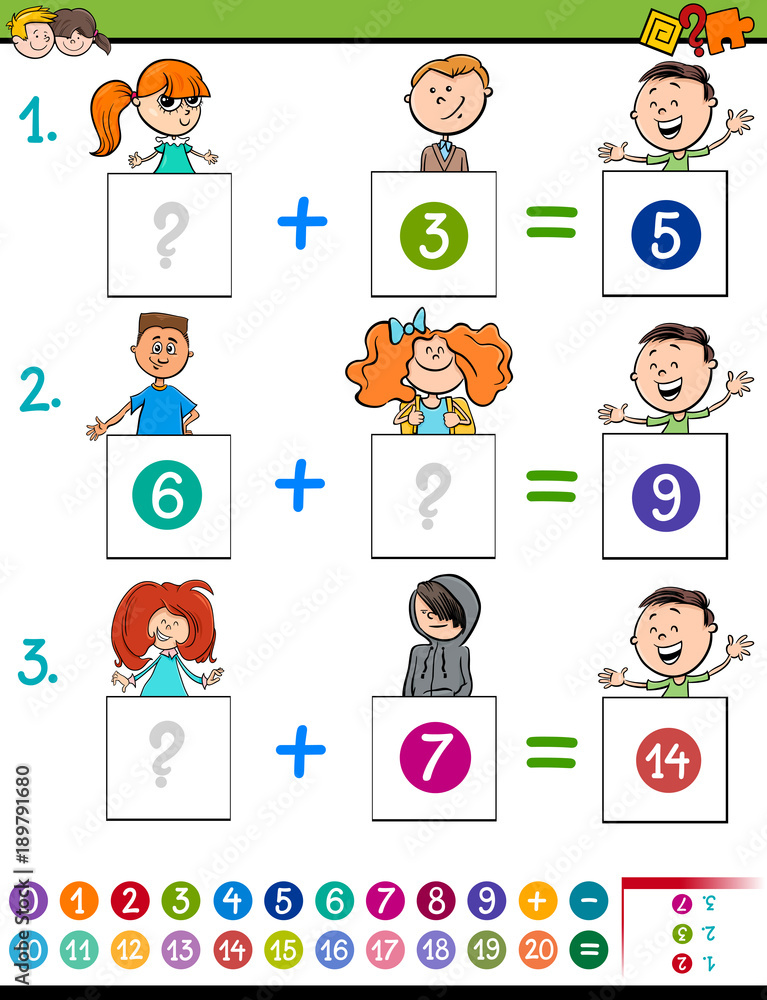 maths addition educational game with children maths addition educational game with children