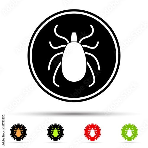 Mite sign vector