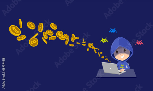 bitcoin break image_hacker attack