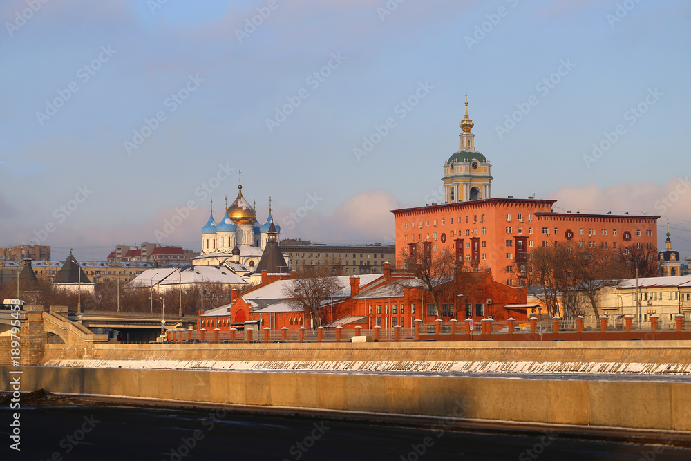 Fototapeta premium Novospassky Monastery in Moscow