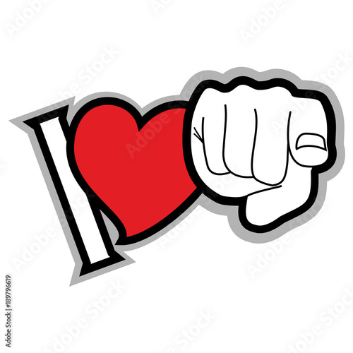 I love you message