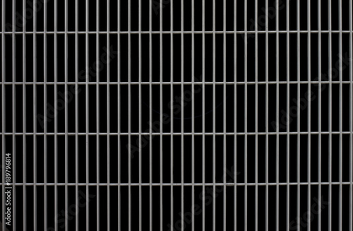 Steel grating for background and texture. photo