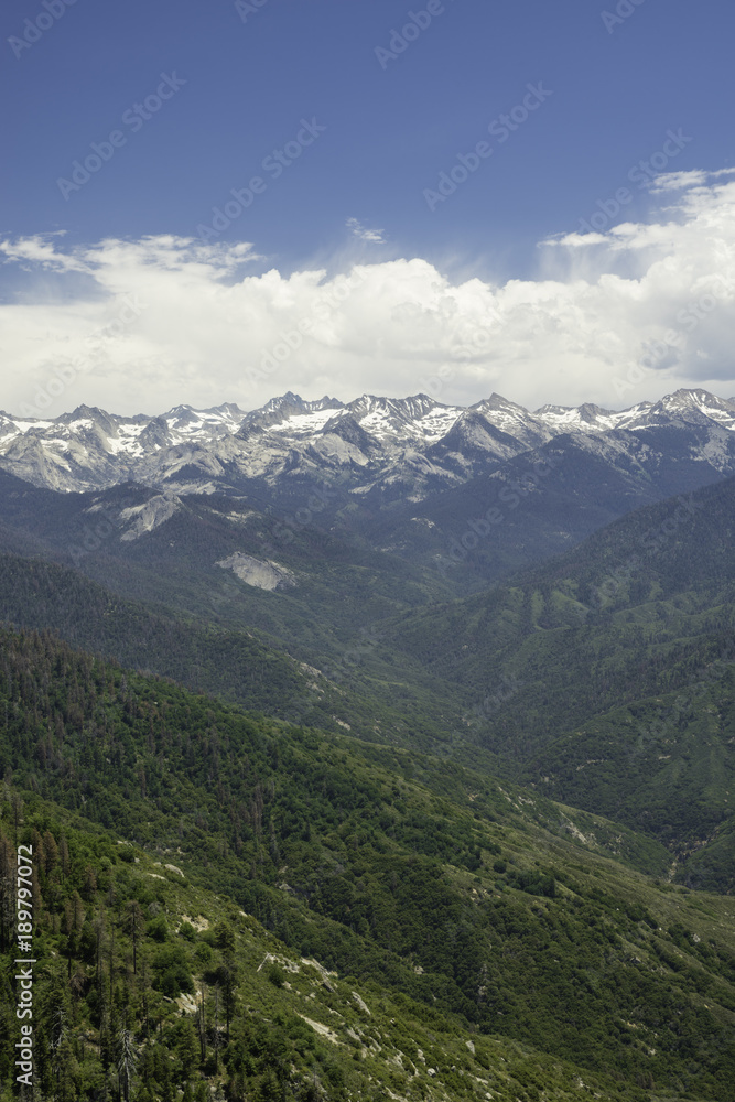 View from Moro Rock, Sequoia National Park View from Moro Rock, Sequoia National Park