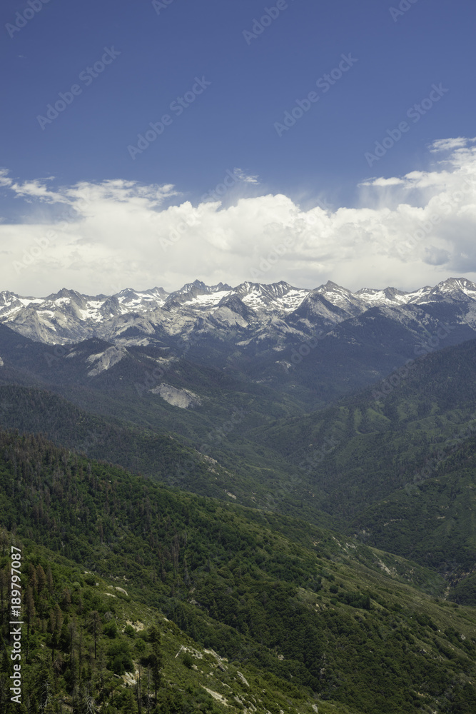 View from Moro Rock, Sequoia National Park View from Moro Rock, Sequoia National Park