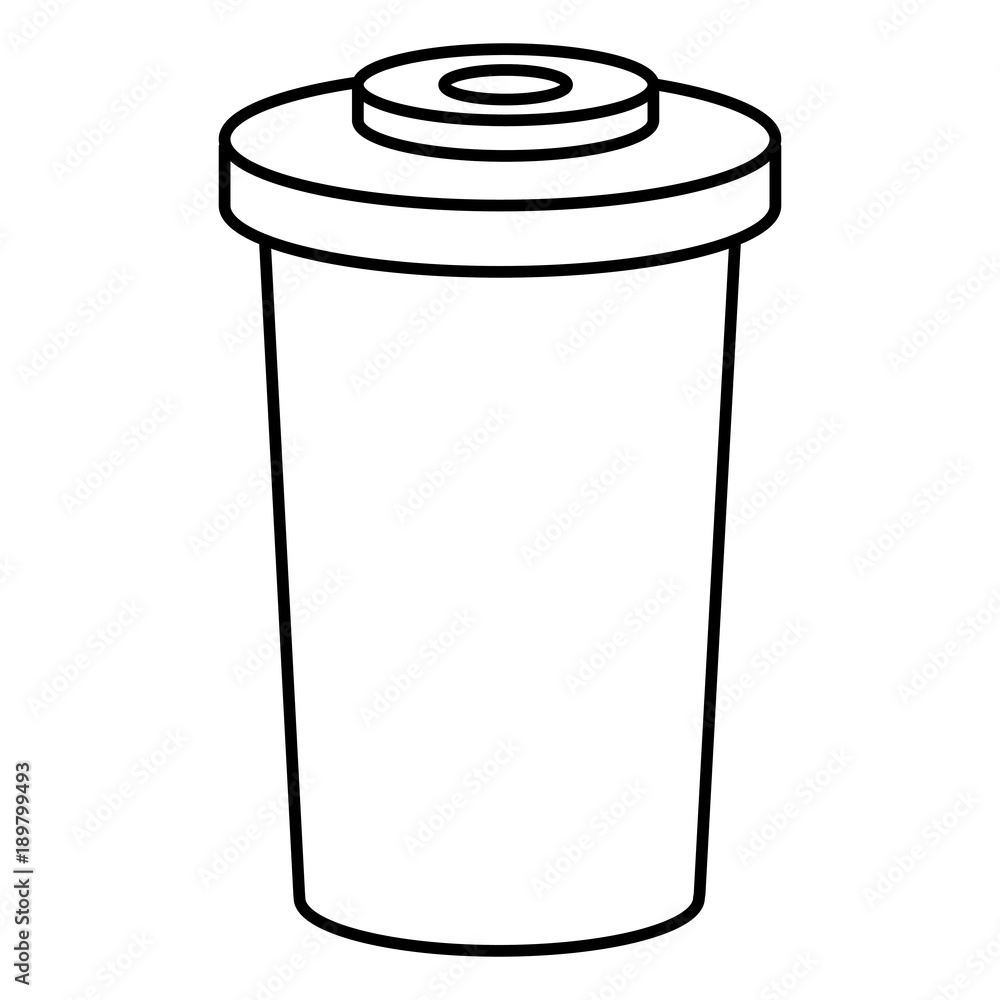 coffee in plastic container coffee in plastic container