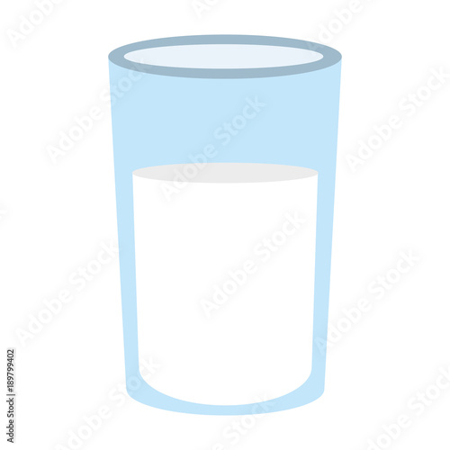 glass with milk icon