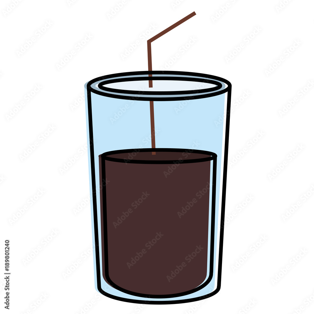 soda glass isolated icon soda glass isolated icon