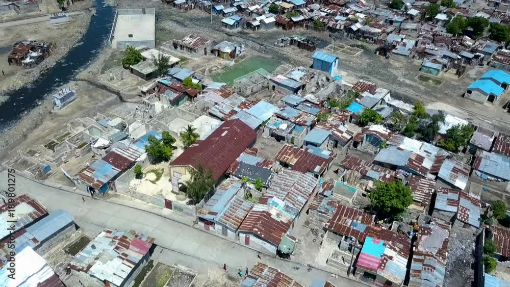 Overhead view of Port au Prince Overhead view of Port au Prince
