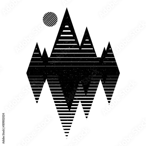 Geomerty design composition.Vector geometric triangle background, abstract mountains. Flat design, with minimal elements. Graphic design. Use for card, poster,banner,web.