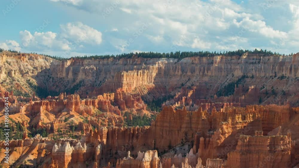 Spectacular view at the cliffs and cloud sky. Amazing mountain landscape. Breathtaking view of the canyon. Bryce Canyon National Park. Utah. USA. 4K, 3840*2160, high bit rate, UHD Spectacular view at the cliffs and cloud sky. Amazing mountain landscape. Breathtaking view of the canyon. Bryce Canyon National Park. Utah. USA. 4K, 3840*2160, high bit rate, UHD