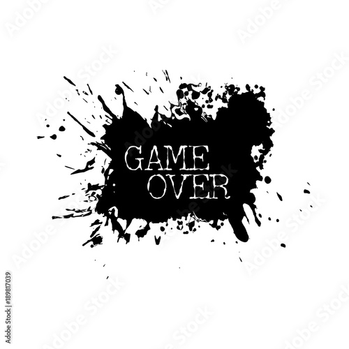 Gameplay overprint vector icon